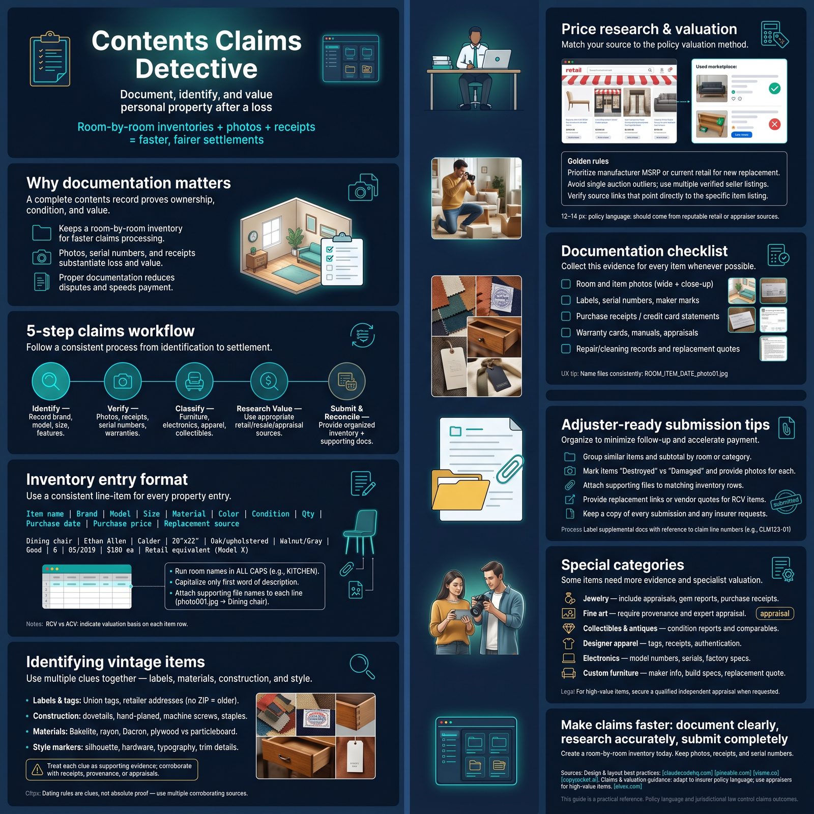 Fire claims